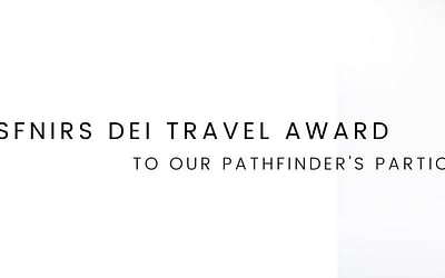 Our ‘Pathfinder’ won the SfNIRS DEI Travel Award!